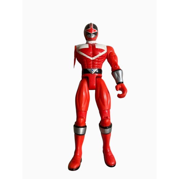 Power Rangers 6 Inch Time Force Figure Red Bandai 2000 - Picture 7 of 10